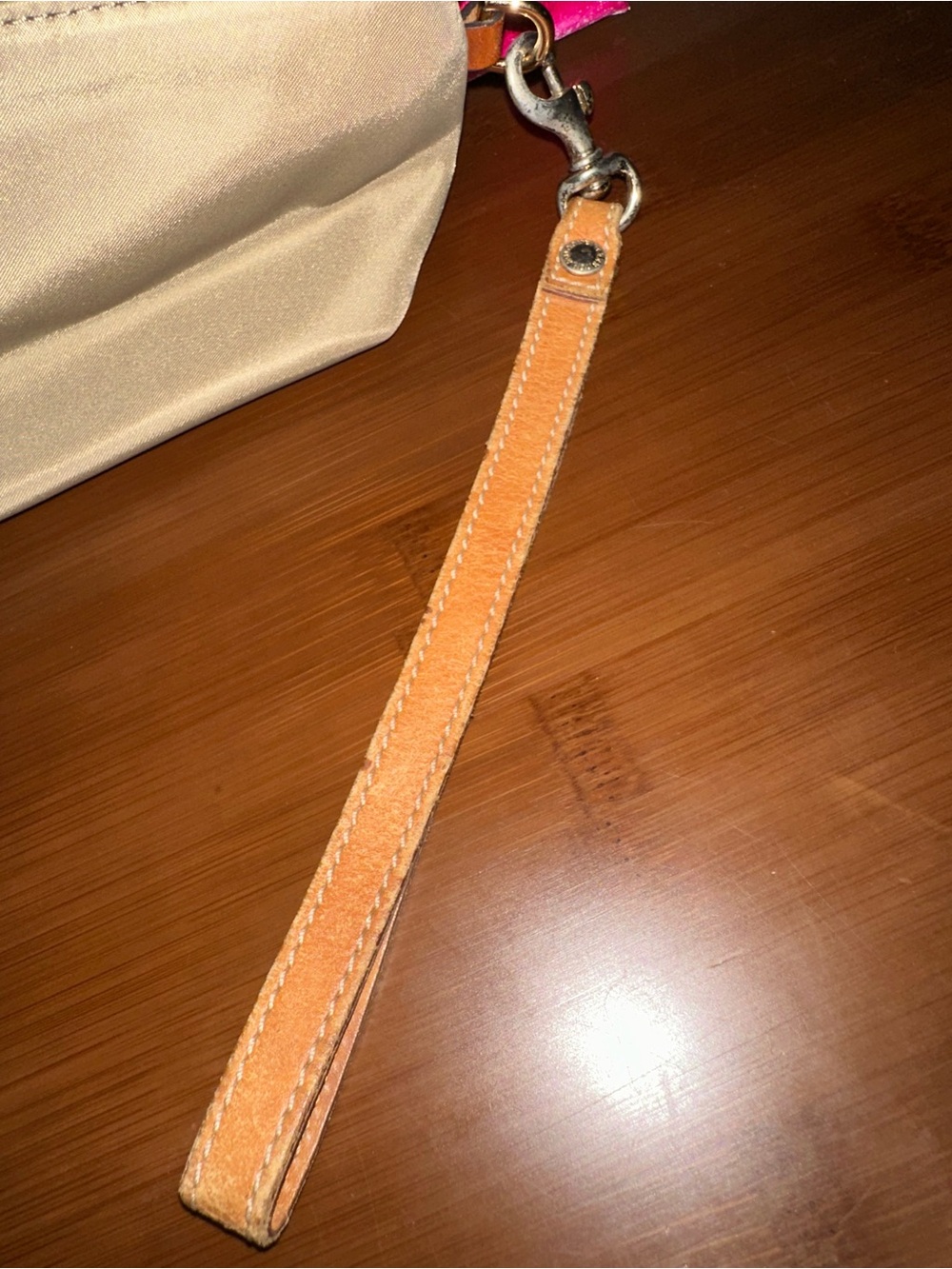 Dooney and Bourke Tan Wristlet Pouch - Picture 4 of 8